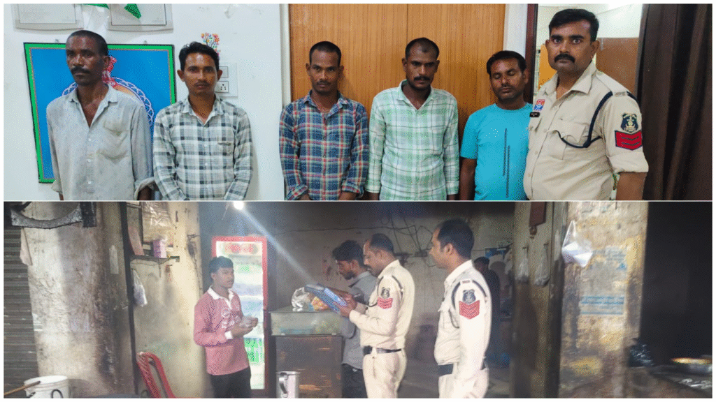 कबीरधाम पुलिस की दोहरी कार्रवाई: सार्वजनिक स्थानों पर शराब पीने और पिलाने वालों पर शिकंजा