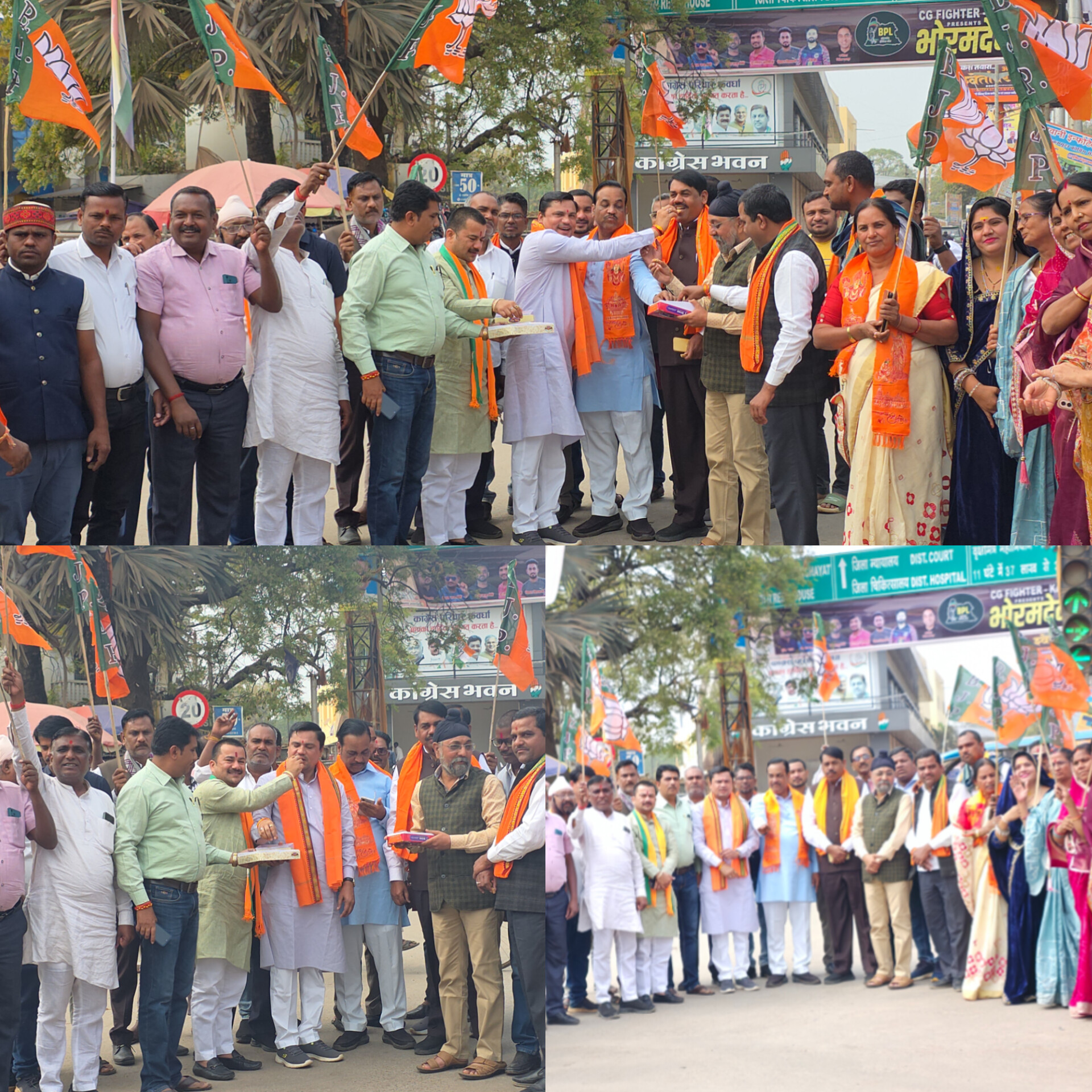 नितिन नवीन जी के भाजपा राष्ट्रीय अध्यक्ष निर्वाचित होने पर कार्यकर्ताओं में उत्साह, फटाके फोड़कर व मिठाइयाँ बांटकर मनाया जश्न : जिला अध्यक्ष राजेंद्र चंद्रवंशी नेतृत्व में