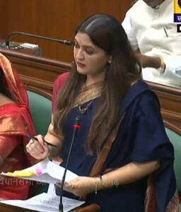 विधायक भावना बोहरा ने विधानसभा में धान खरीदी और भुगतान में विसंगति, गर्भवती माता और शिशु के पोषण, पेंशन एवं कम्प्यूटर ऑपरेटरों के बकाया वेतन भुगतान का उठाया मुद्दा